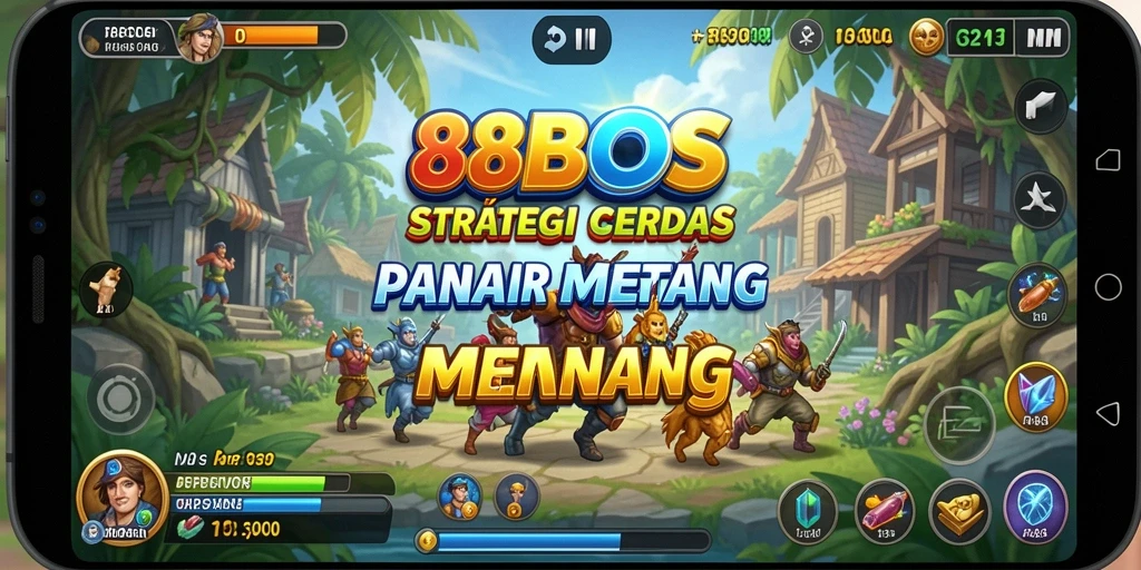 Tampilan gameplay strategis yang menantang di 88BOS.