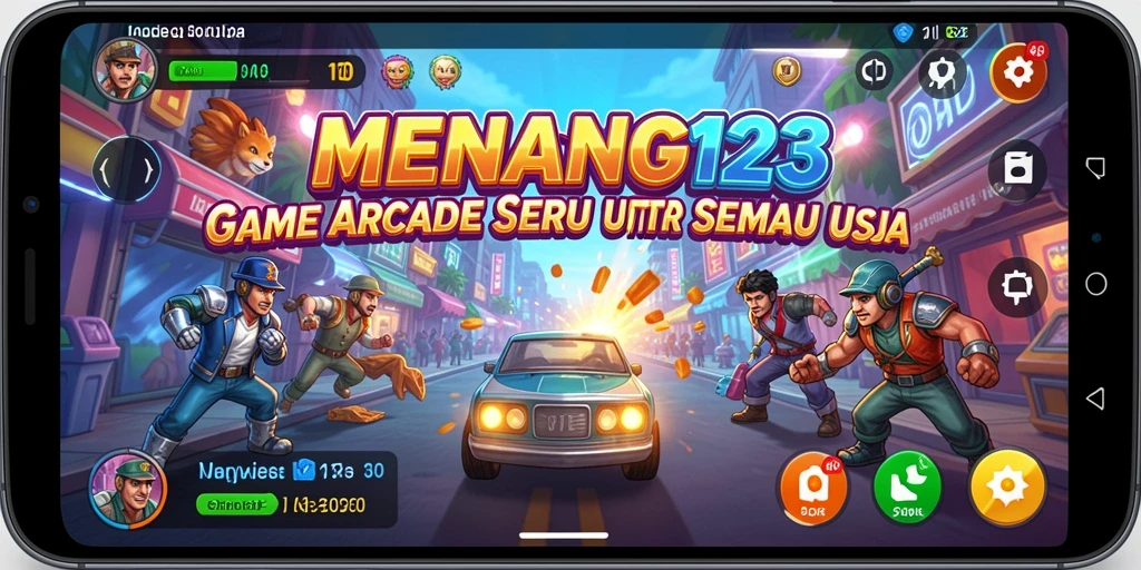 Tampilan gameplay seru dari MENANG123 yang menantang.