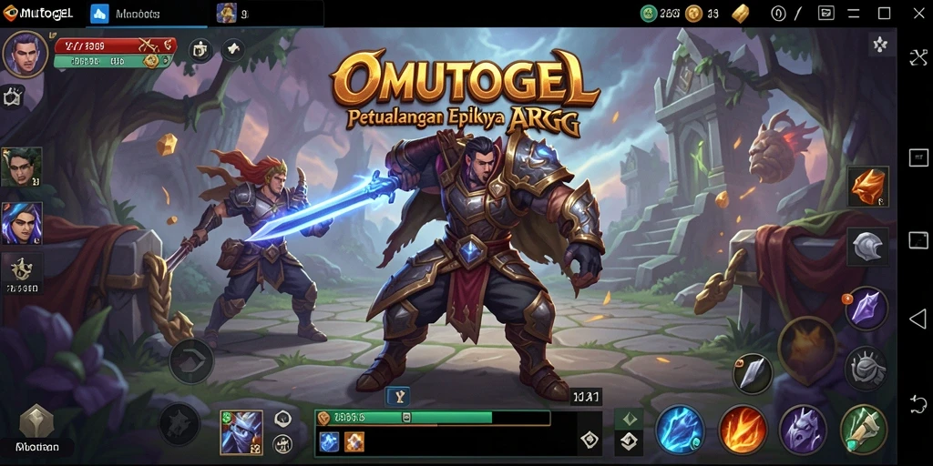 Tangkapan layar dari gameplay seru OMUTOGEL yang menampilkan aksi ARPG.