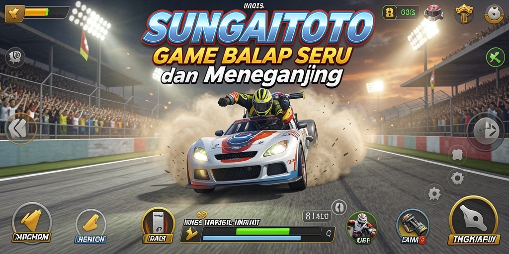 Tampilan gameplay SUNGAITOTO yang menegangkan dan seru.